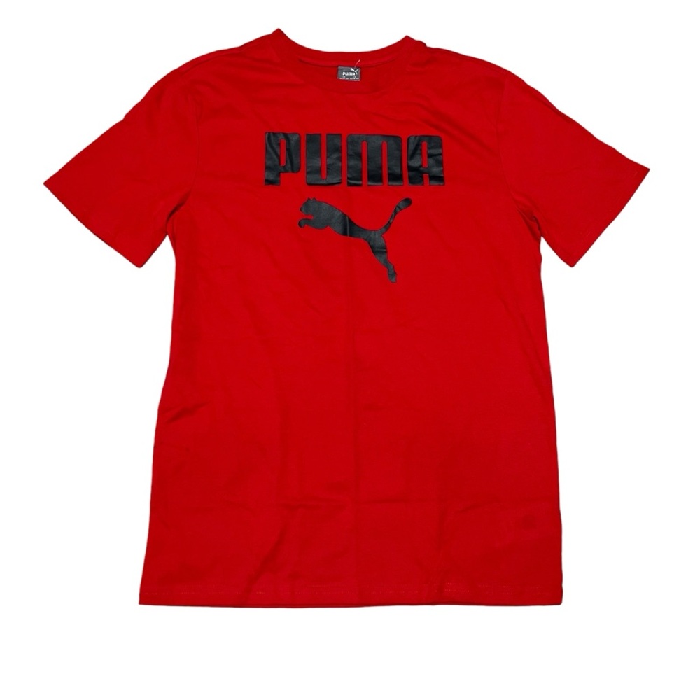 Puma Boys XL Red Short Sleeve T-Shirt